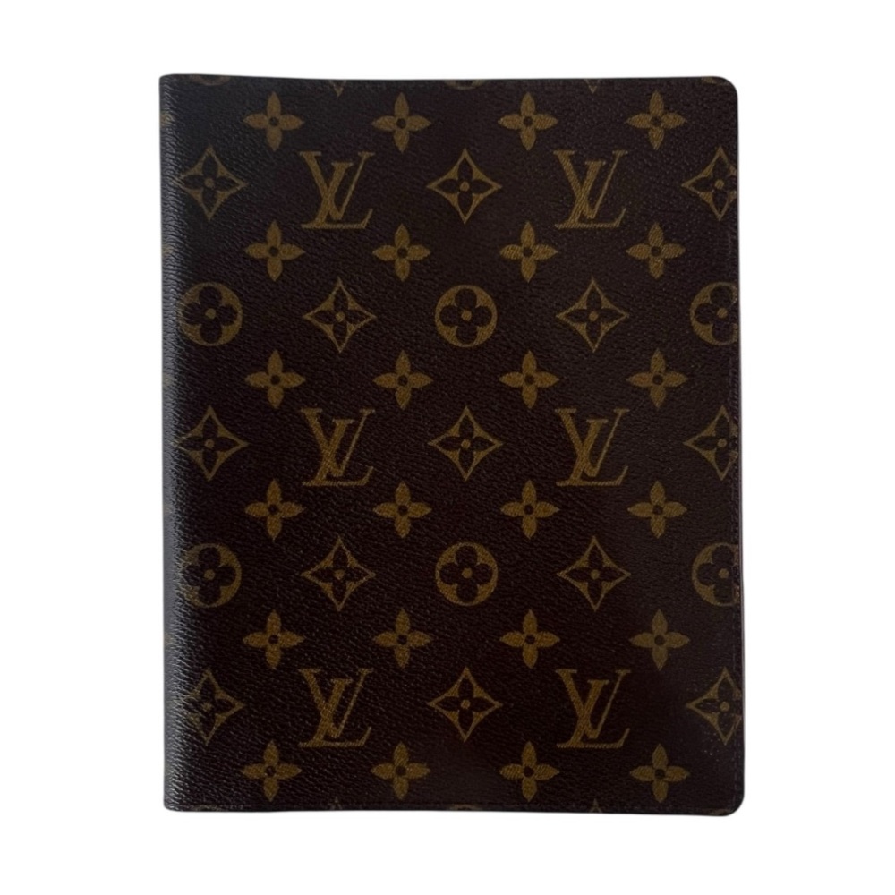 Louis Vuitton Brown Monogram Notebook Cover